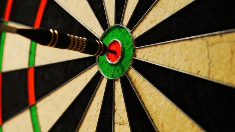 Dart board